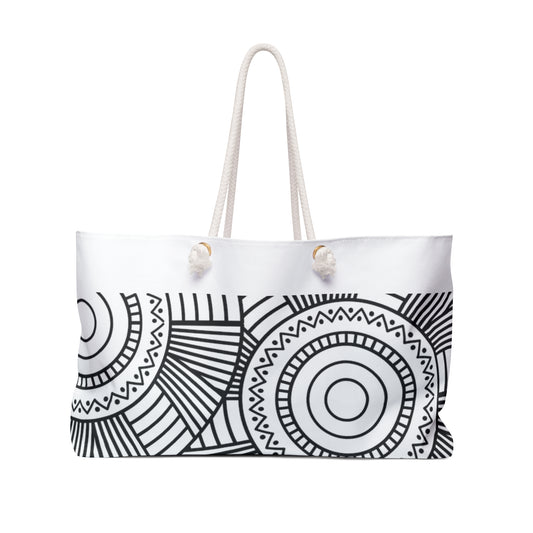 Africa Pattern Stylish Women Weekender Bag