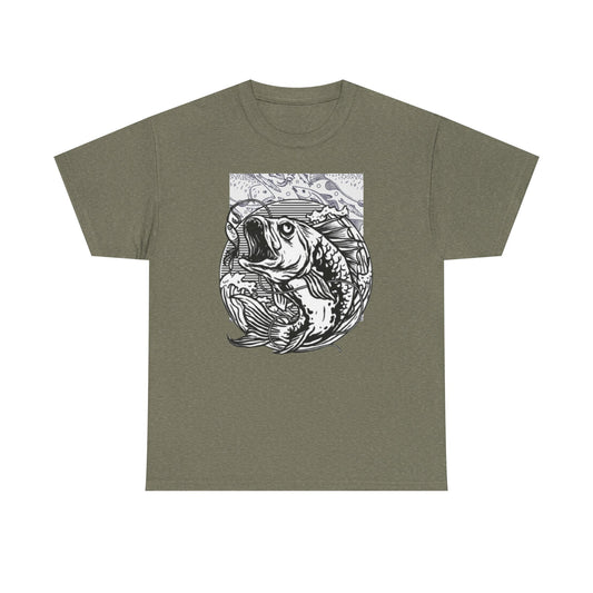 Aquatic  Fishing Enthusiast Tee - Celebrate Your Passion for Fishing, Unisex Cotton Shirt, Great Gift for Anglers, Outdoor Adventure Apparel, [...]