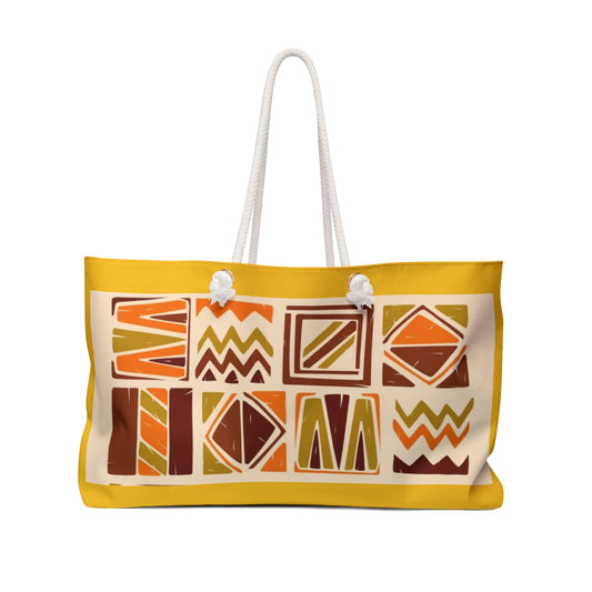 Africa Pattern Stylish Women Weekender Bag
