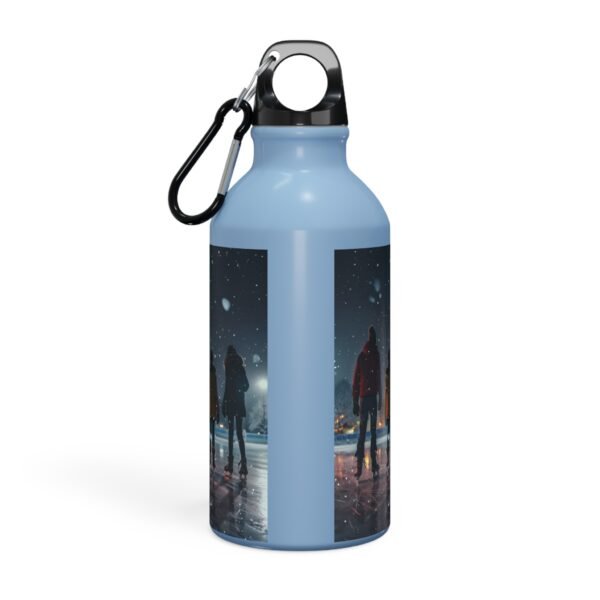 Sport Bottle - Ice Skating Winter Wonderland Xmas Design - Image 33