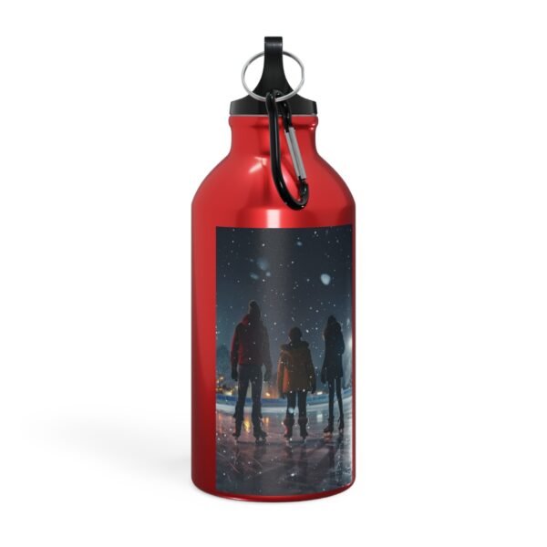 Sport Bottle - Ice Skating Winter Wonderland Xmas Design - Image 11