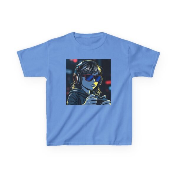 Music Gaming Gamer  T-Shirt - Heavy Cotton Tee for Playful Youth - Image 49