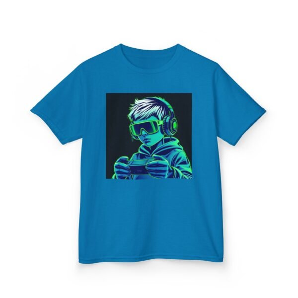 Music Gaming Gamer  T-Shirt - Heavy Cotton Tee for Playful Youth - Image 55