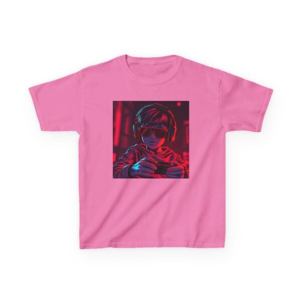 Music Gaming Gamer  T-Shirt - Heavy Cotton Tee for Playful Youth - Image 69