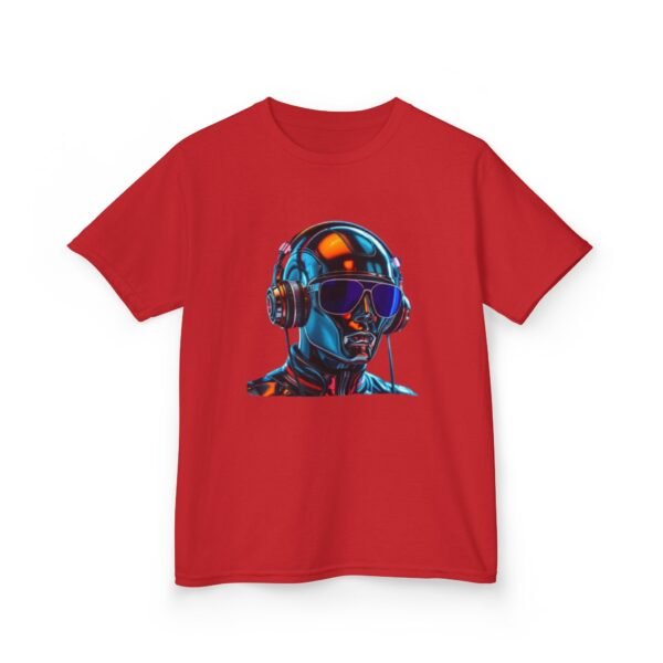 Sci fi Music Gaming Gamer  T-Shirt - Heavy Cotton Tee for Playful Youth - Image 75