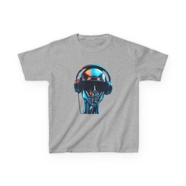 Sci fi Music Gaming Gamer  T-Shirt - Heavy Cotton Tee for Playful Youth - Image 5