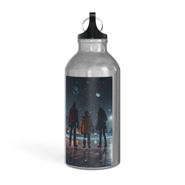 Sport Bottle - Ice Skating Winter Wonderland Xmas Design - Image 8