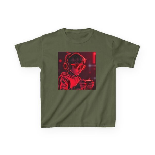 Music Gaming Gamer  T-Shirt - Heavy Cotton Tee for Playful Youth - Image 17
