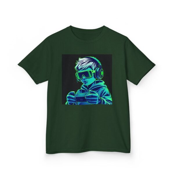 Music Gaming Gamer  T-Shirt - Heavy Cotton Tee for Playful Youth - Image 35