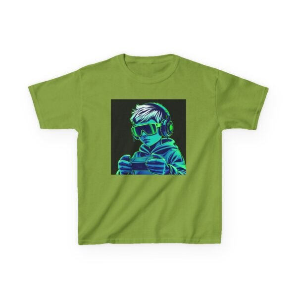 Music Gaming Gamer  T-Shirt - Heavy Cotton Tee for Playful Youth - Image 25