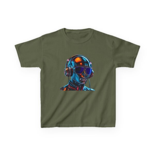 Sci fi Music Gaming Gamer  T-Shirt - Heavy Cotton Tee for Playful Youth - Image 17