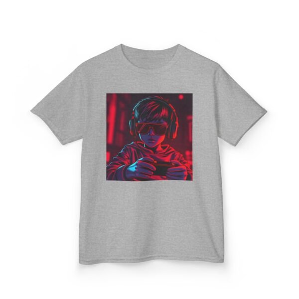 Music Gaming Gamer  T-Shirt - Heavy Cotton Tee for Playful Youth - Image 7