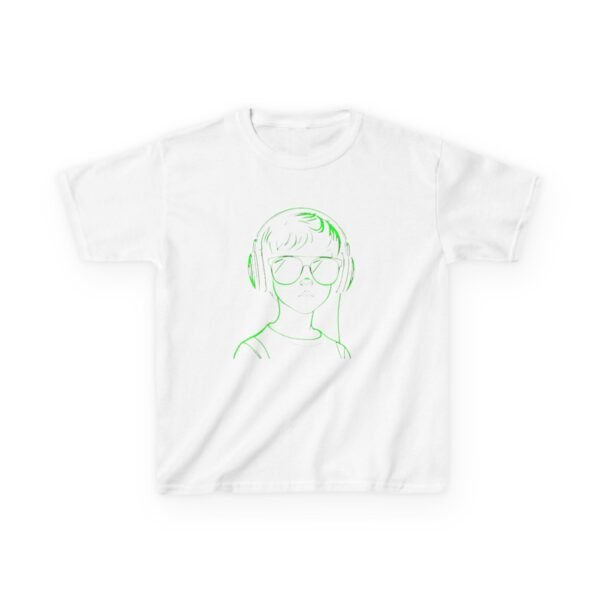 Music Gaming Gamer  T-Shirt - Heavy Cotton Tee for Playful Youth