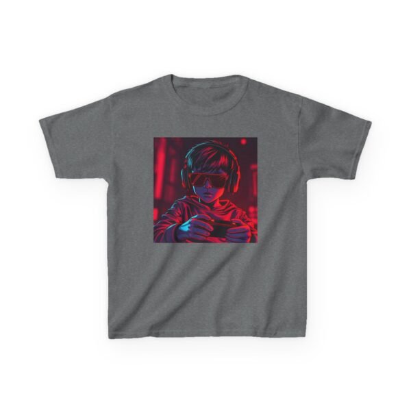 Music Gaming Gamer  T-Shirt - Heavy Cotton Tee for Playful Youth - Image 37