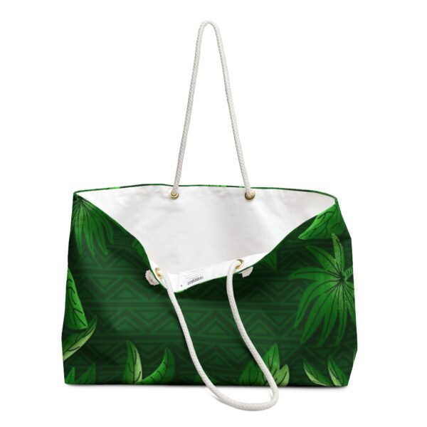 Cannabis Leaves Weekender Bag - Image 3