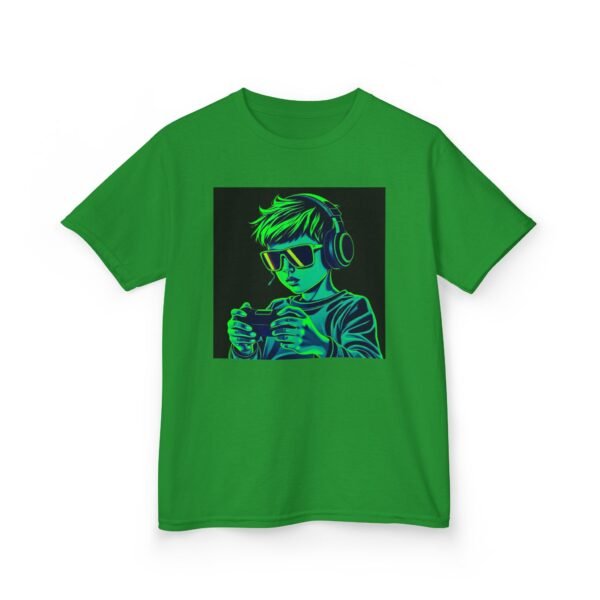 Music Gaming Gamer  T-Shirt - Heavy Cotton Tee for Playful Youth - Image 43