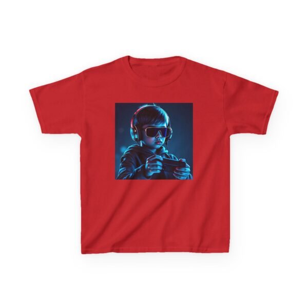 Music Gaming Gamer  T-Shirt - Heavy Cotton Tee for Playful Youth - Image 73