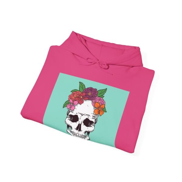 Skull Roses Tattoo Flowers Hoodie, Gothic Sweatshirt, Edgy Pullover, Dark Floral - Image 64