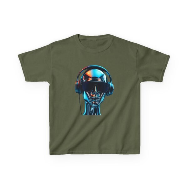 Sci fi Music Gaming Gamer  T-Shirt - Heavy Cotton Tee for Playful Youth - Image 17