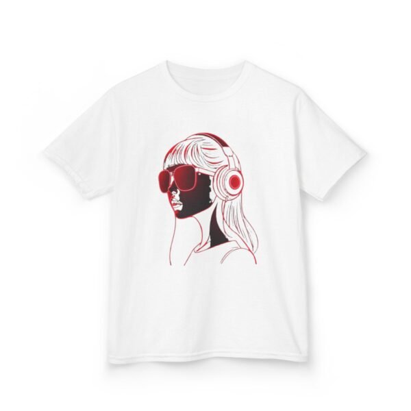 Music Gaming Gamer  T-Shirt - Heavy Cotton Tee for Playful Youth - Image 3
