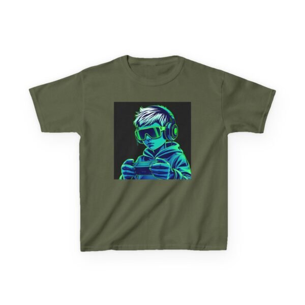 Music Gaming Gamer  T-Shirt - Heavy Cotton Tee for Playful Youth - Image 17