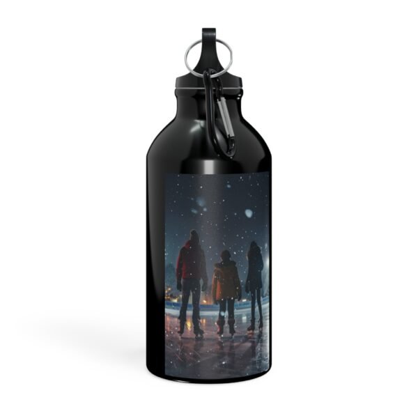 Sport Bottle - Ice Skating Winter Wonderland Xmas Design - Image 15