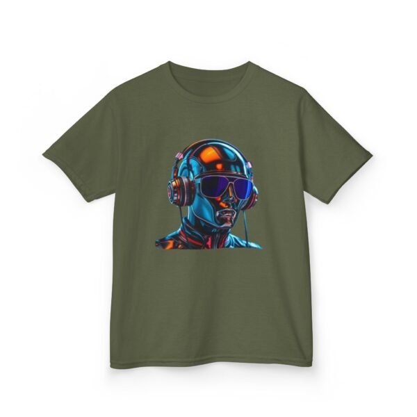 Sci fi Music Gaming Gamer  T-Shirt - Heavy Cotton Tee for Playful Youth - Image 19