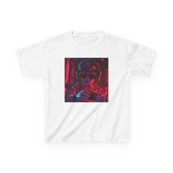 Music Gaming Gamer  T-Shirt - Heavy Cotton Tee for Playful Youth