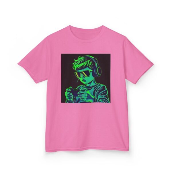 Music Gaming Gamer  T-Shirt - Heavy Cotton Tee for Playful Youth - Image 71