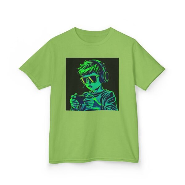 Music Gaming Gamer  T-Shirt - Heavy Cotton Tee for Playful Youth - Image 23