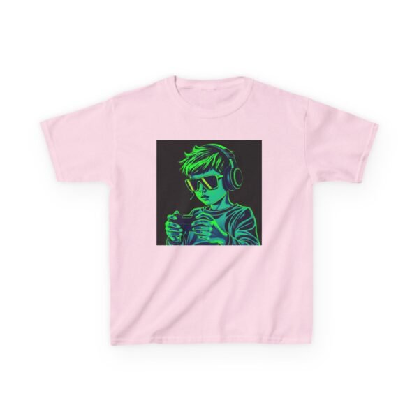 Music Gaming Gamer  T-Shirt - Heavy Cotton Tee for Playful Youth - Image 65
