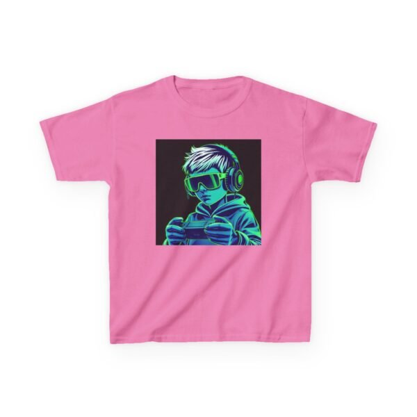 Music Gaming Gamer  T-Shirt - Heavy Cotton Tee for Playful Youth - Image 69