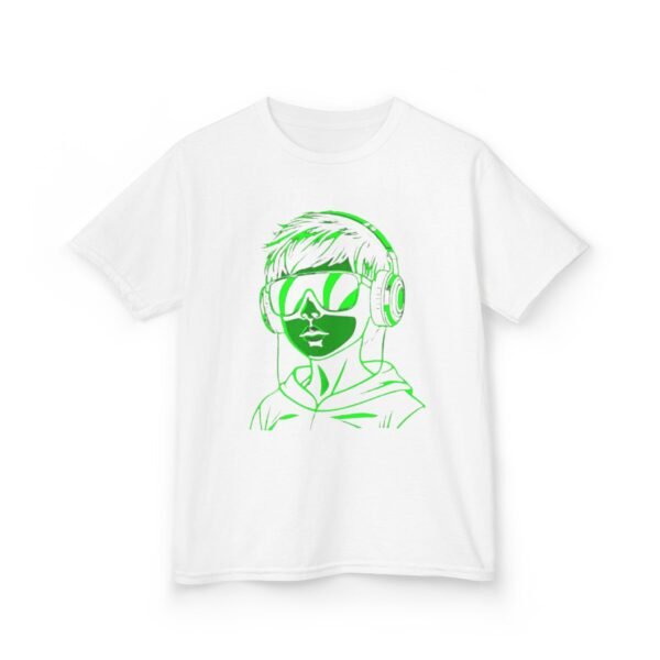 Music Gaming Gamer  T-Shirt - Heavy Cotton Tee for Playful Youth - Image 3