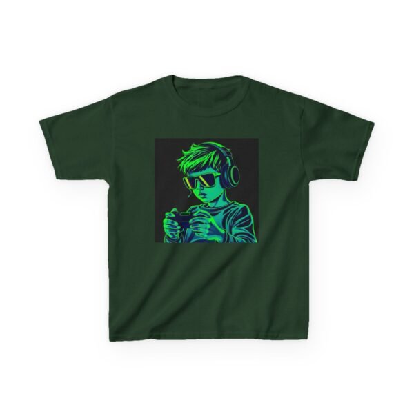 Music Gaming Gamer  T-Shirt - Heavy Cotton Tee for Playful Youth - Image 33
