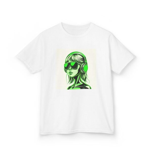 Music Gaming Gamer  T-Shirt - Heavy Cotton Tee for Playful Youth - Image 3