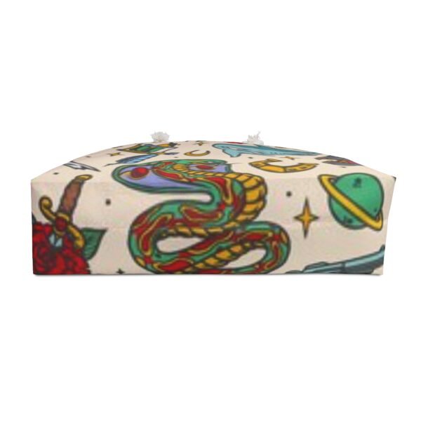 Tattoo Art Pattern Print Style Weekender Bag - Image 4