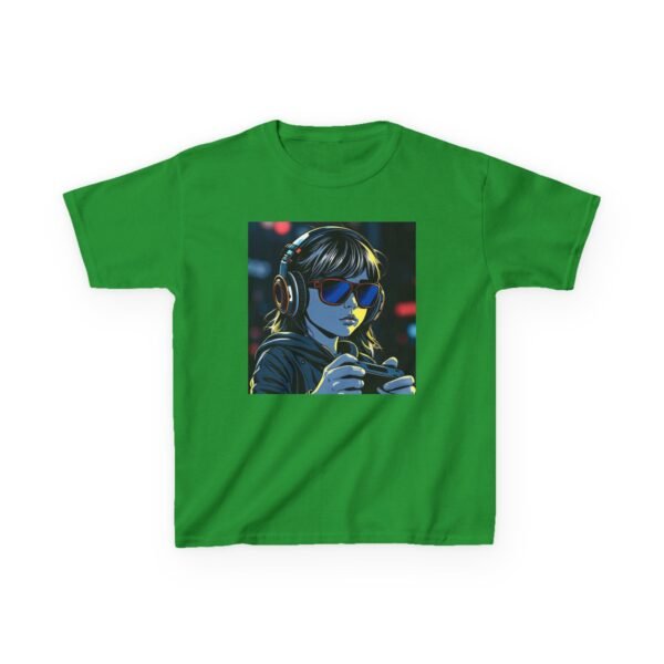 Music Gaming Gamer  T-Shirt - Heavy Cotton Tee for Playful Youth - Image 41