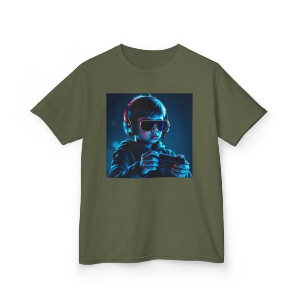 Music Gaming Gamer  T-Shirt - Heavy Cotton Tee for Playful Youth - Image 19