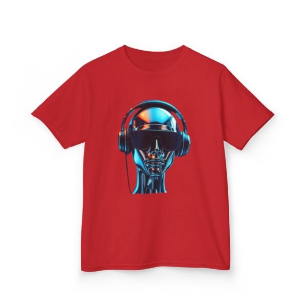 Sci fi Music Gaming Gamer  T-Shirt - Heavy Cotton Tee for Playful Youth - Image 75