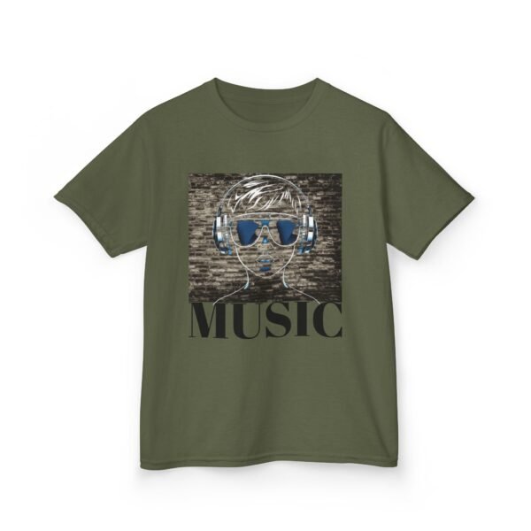 Music Gaming Gamer  T-Shirt - Heavy Cotton Tee for Playful Youth - Image 19