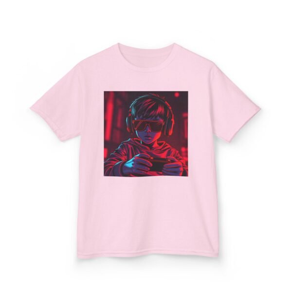 Music Gaming Gamer  T-Shirt - Heavy Cotton Tee for Playful Youth - Image 67