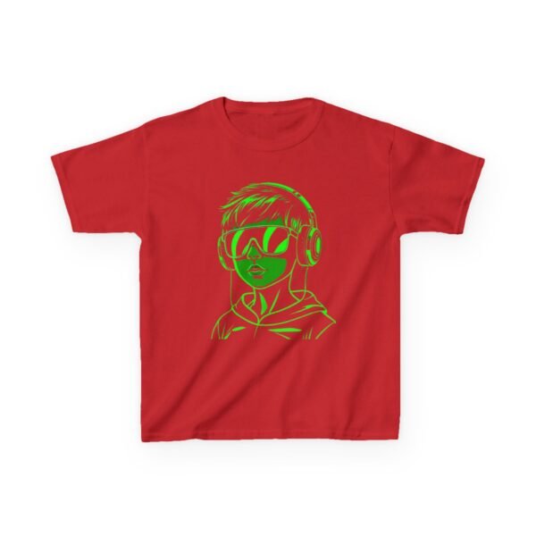 Music Gaming Gamer  T-Shirt - Heavy Cotton Tee for Playful Youth - Image 73