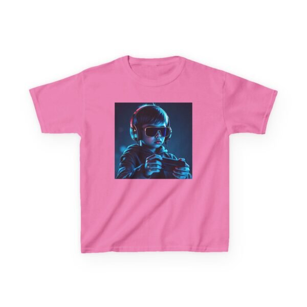 Music Gaming Gamer  T-Shirt - Heavy Cotton Tee for Playful Youth - Image 69