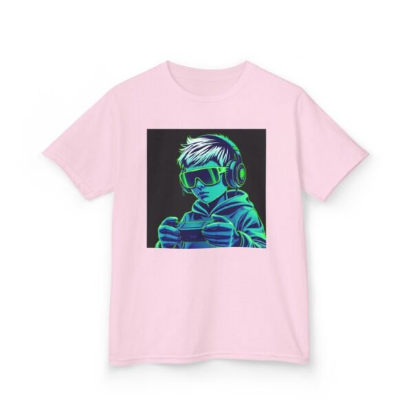 Music Gaming Gamer  T-Shirt - Heavy Cotton Tee for Playful Youth - Image 67
