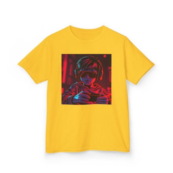 Music Gaming Gamer  T-Shirt - Heavy Cotton Tee for Playful Youth - Image 15