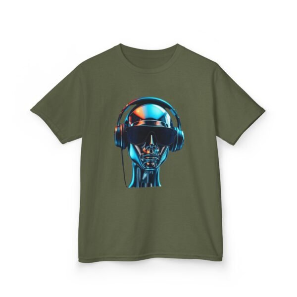 Sci fi Music Gaming Gamer  T-Shirt - Heavy Cotton Tee for Playful Youth - Image 19