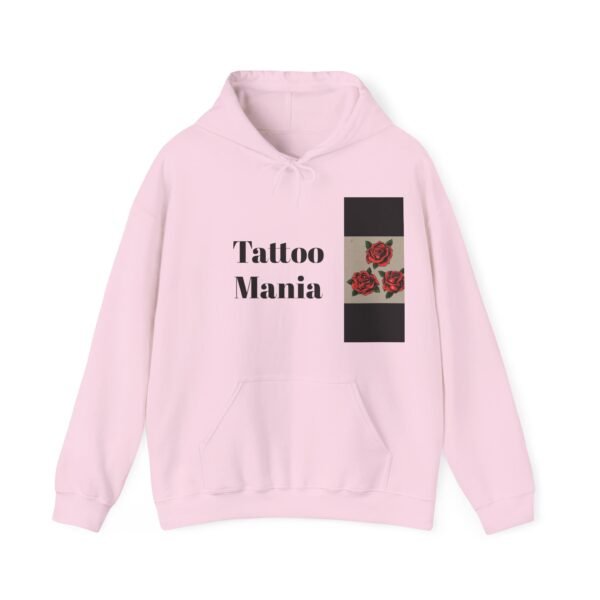Skull Roses Tattoo Flowers Hoodie, Gothic Sweatshirt, Edgy Pullover, Dark Floral - Image 57
