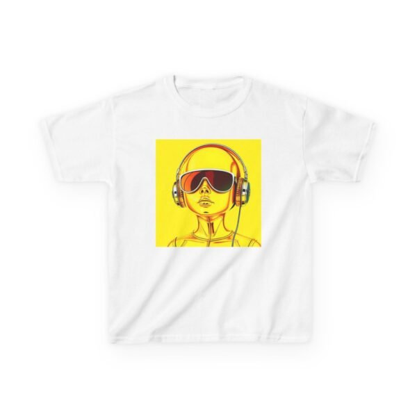 Music Gaming Gamer  T-Shirt - Heavy Cotton Tee for Playful Youth