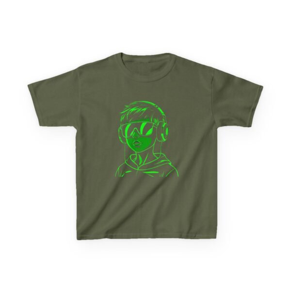 Music Gaming Gamer  T-Shirt - Heavy Cotton Tee for Playful Youth - Image 17