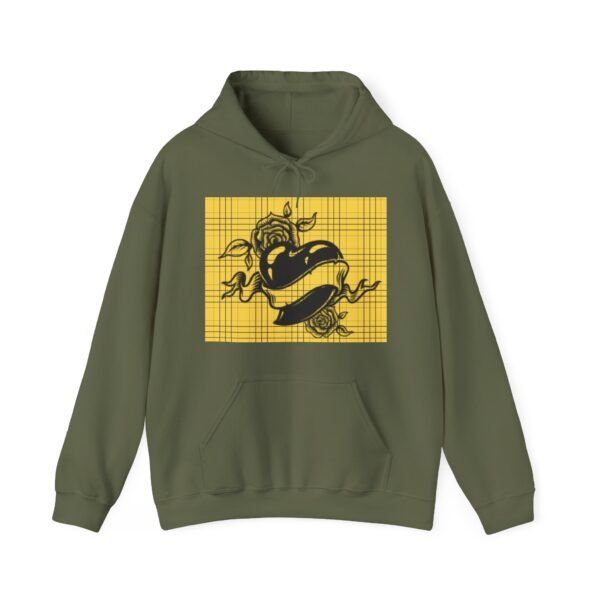 Skull Roses Tattoo Flowers Hoodie, Gothic Sweatshirt, Edgy Pullover, Dark Floral - Image 37